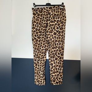 Leopard print pants
